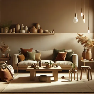 Tons Terrosos na Decoração: Como Usar Cores Quentes para Criar Ambientes Aconchegantes