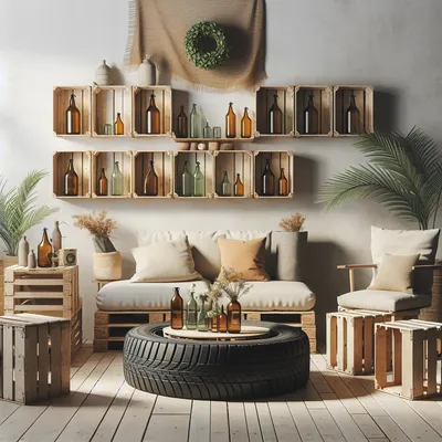 Decoração de Ambientes com Acessórios de Reciclagem: Como Transformar Lixo em Luxo