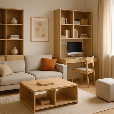 Como Criar Espaços Multifuncionais com Móveis Modulares: Praticidade e Estilo para sua Casa