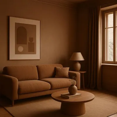 Mocha Mousse Pantone na decoração: paletas e combinações para 2025