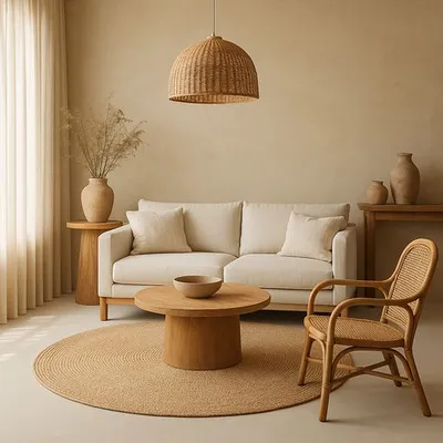 Tendências de Decoração Sustentável: Materiais Naturais em Alta