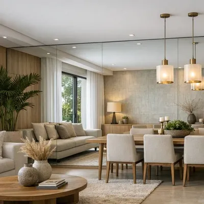 Espelho na decoração: o guia completo para ampliar, iluminar e valorizar (com medidas e segurança)