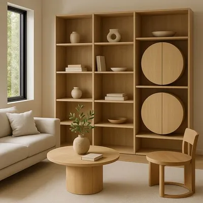 Móveis circulares na prática: como especificar marcenaria sustentável e reconfigurável para sua casa