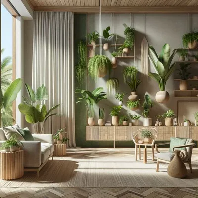 Decoração Influenciada pela Natureza: Tendências para 2025