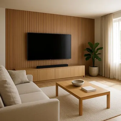 Parede de TV ideal: medidas, luz e painel sem erro