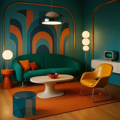 Como Criar Ambientes com Estilo Retrofuturista em 2025