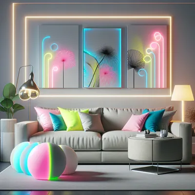 Como Usar Cores Neon na Decoração: Dicas para um Estilo Moderno e Arrojado